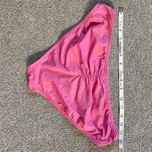 Tommy Bahama Pink Bikini Bottoms (sz L)-never worn